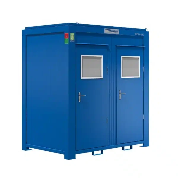 Bungalow box 3,3 m² : duo cabines WC [8 pieds]