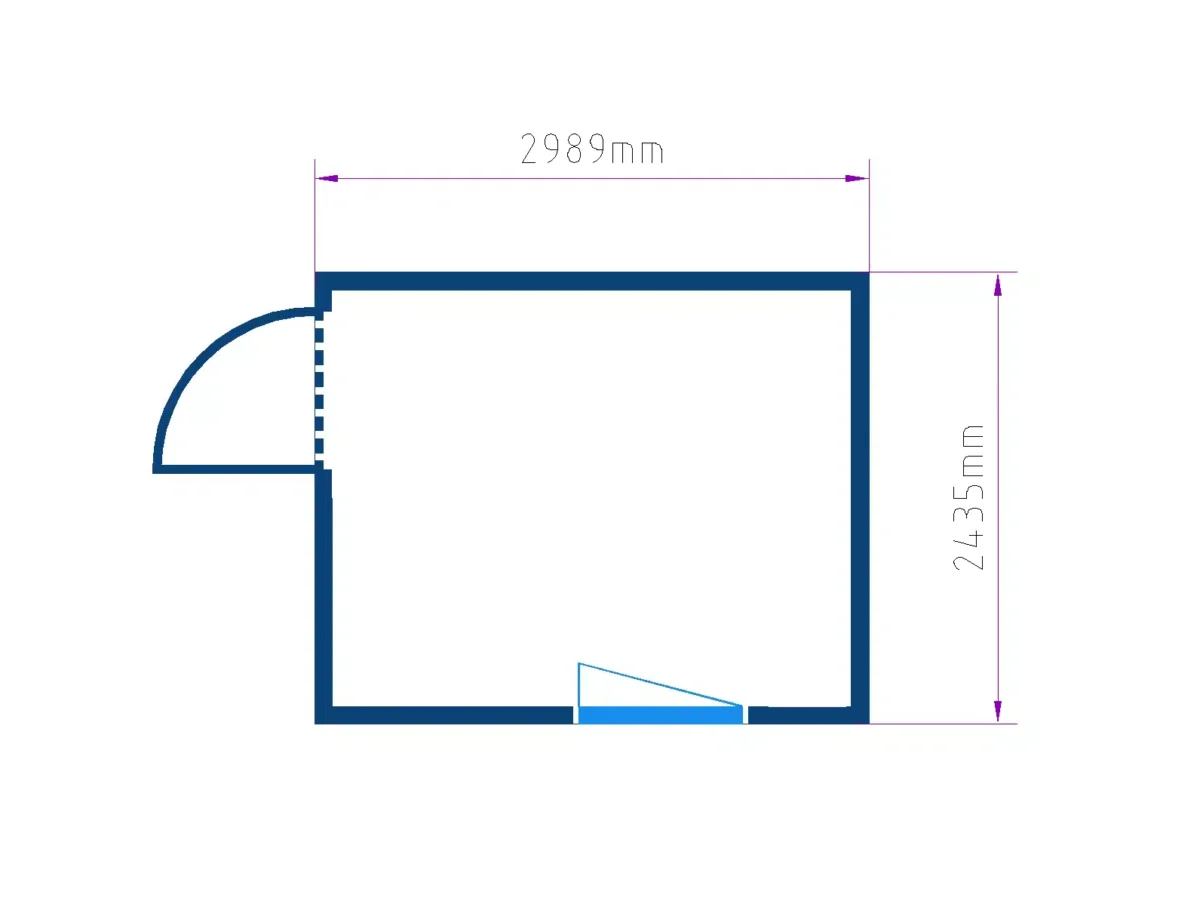 Bungalow bureau 7,3 m² [10 pieds] – Image 3