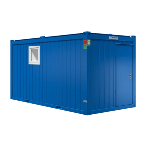 Bungalow sanitaire 14,7 m² : 2 Douches et 2 WC [20 pieds]