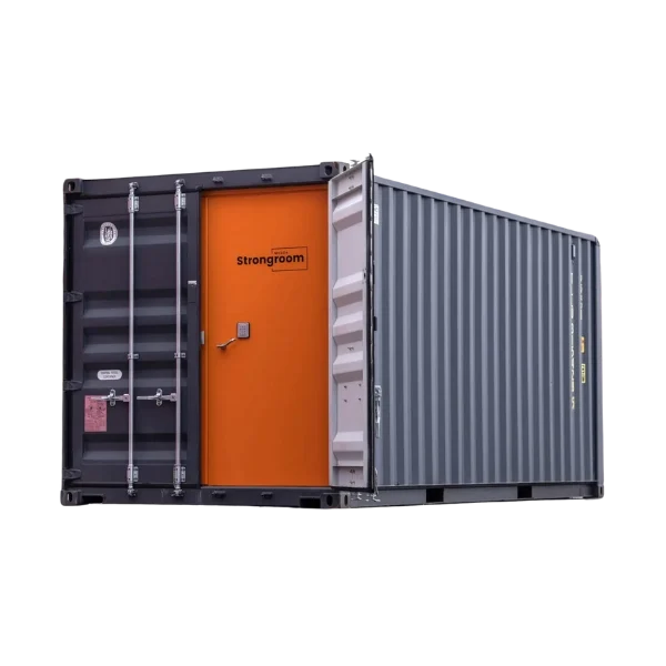 Container chambre forte : Stockage mobile antivol