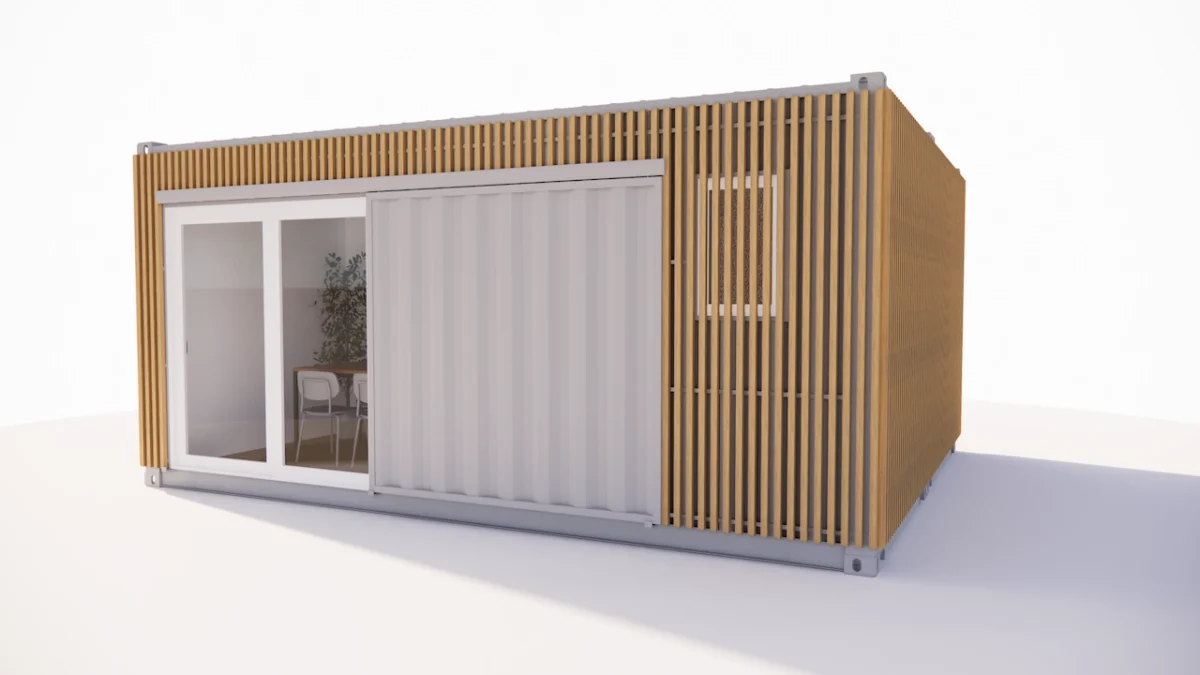 Studio en container 23 m² Lil Robin’s house – Image 2