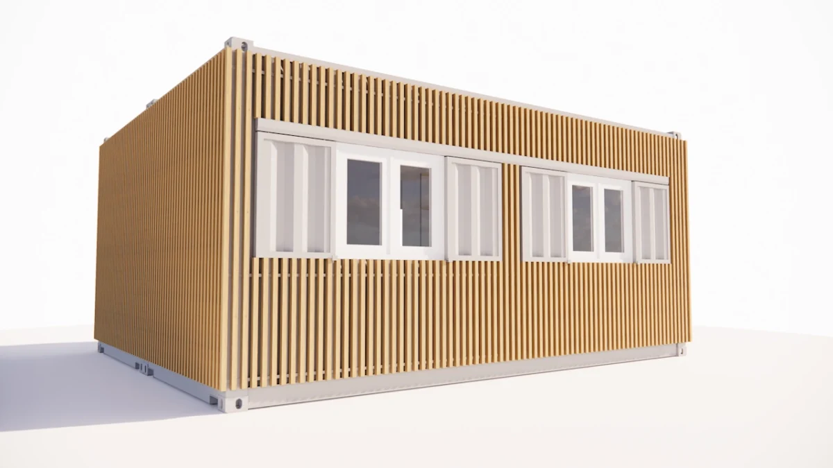 Studio en container 23 m² Lil Robin’s house – Image 3