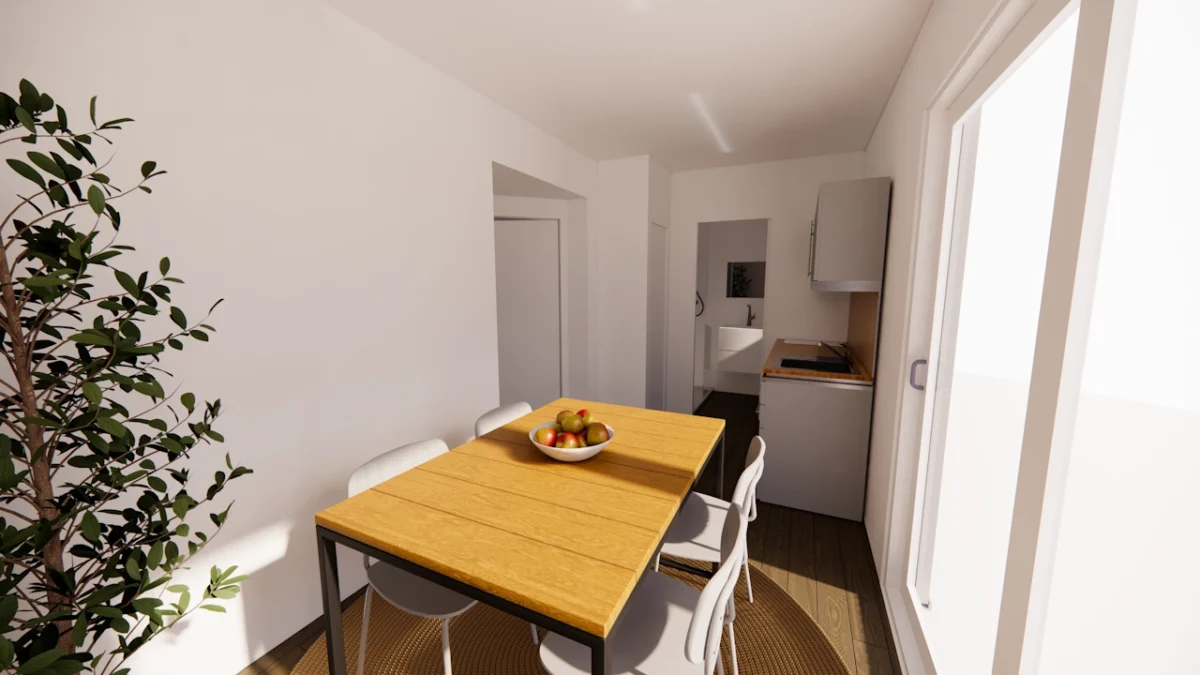 Studio en container 23 m² Lil Robin’s house – Image 6