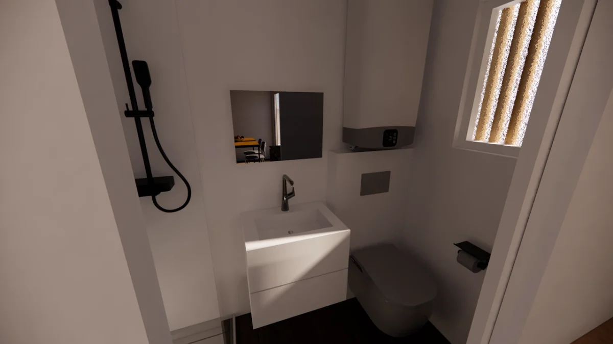 Studio en container 23 m² Lil Robin’s house – Image 7