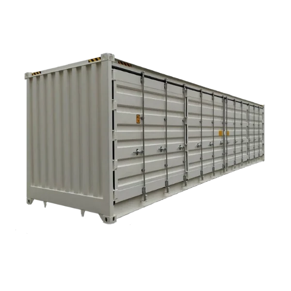 Container maritime 40 Pieds HIGH CUBE OPEN SIDE PREMIER VOYAGE
