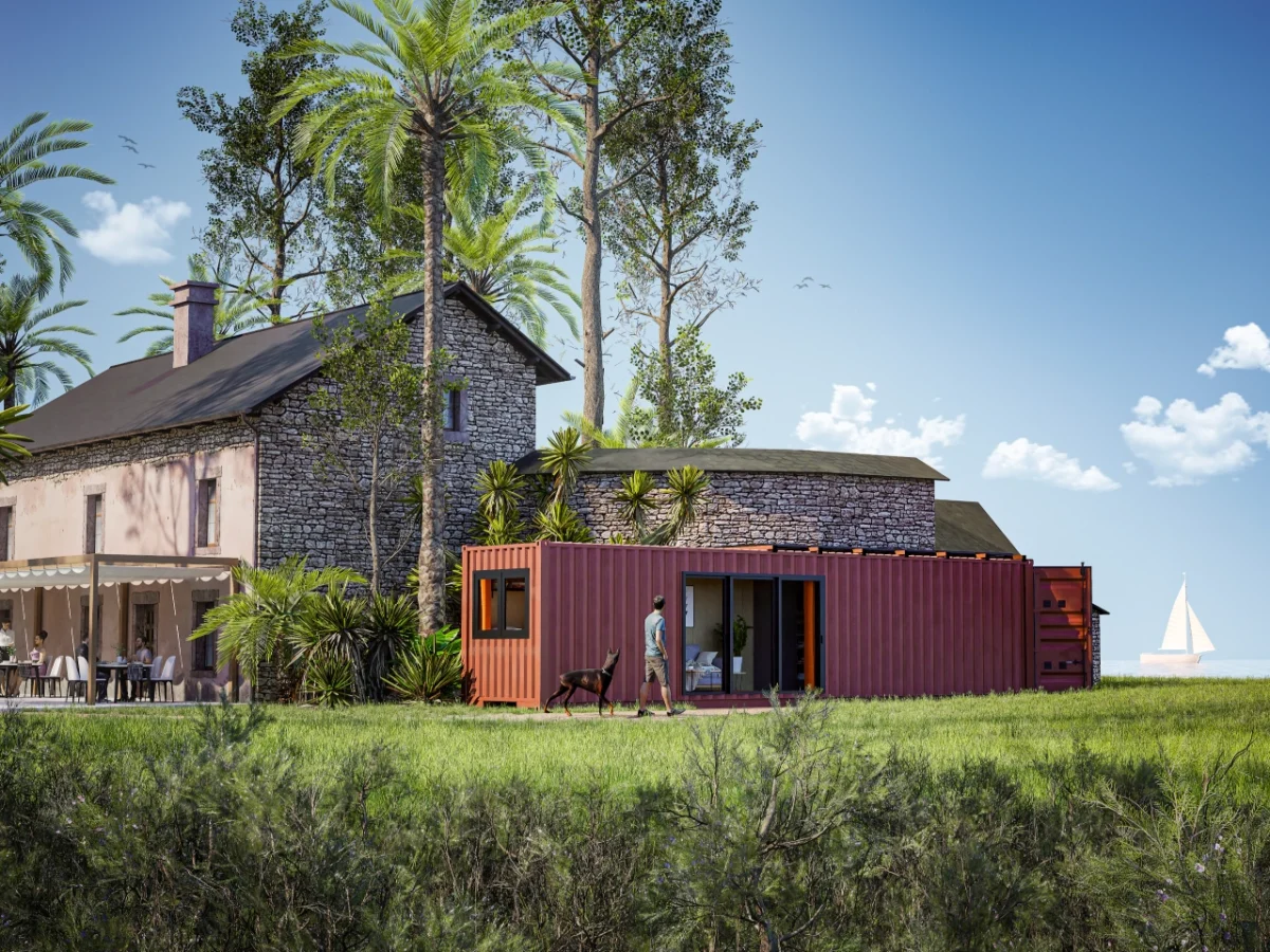 Studio container ECOLOGIA 40 pieds 23 m² habitables [2 chambres] – Image 15