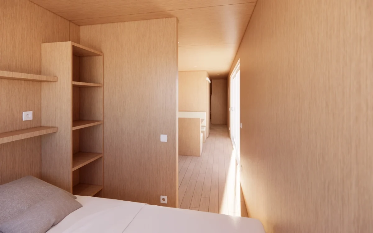 Studio container ECOLOGIA 40 pieds 23 m² habitables [2 chambres] – Image 6