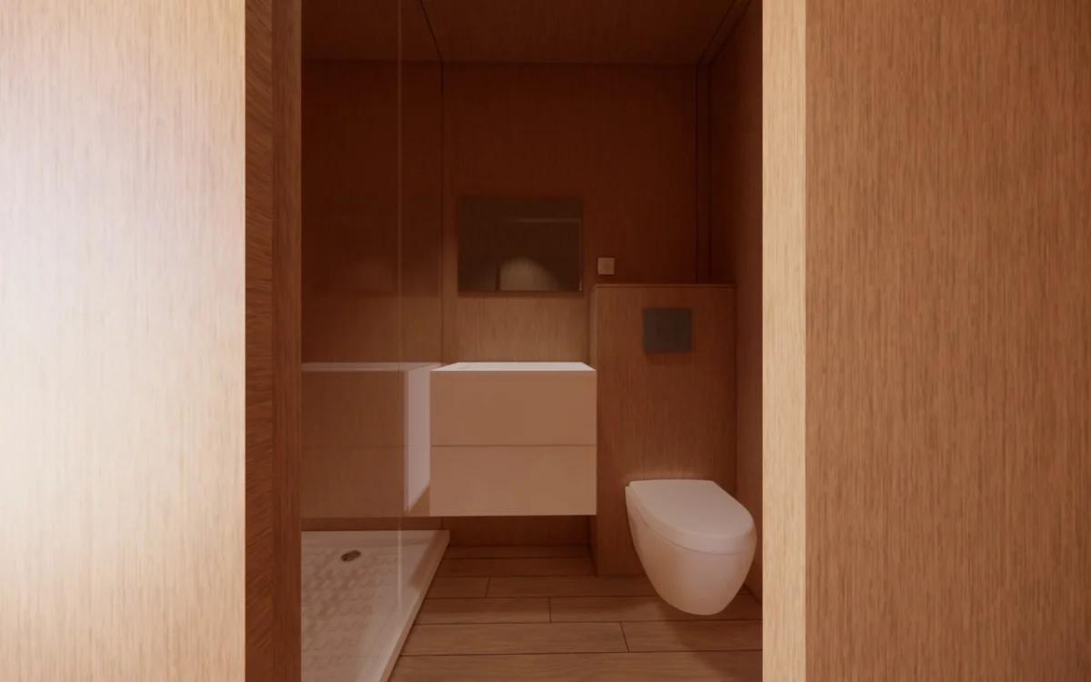 Studio container ECOLOGIA 40 pieds 23 m² habitables [2 chambres] – Image 9