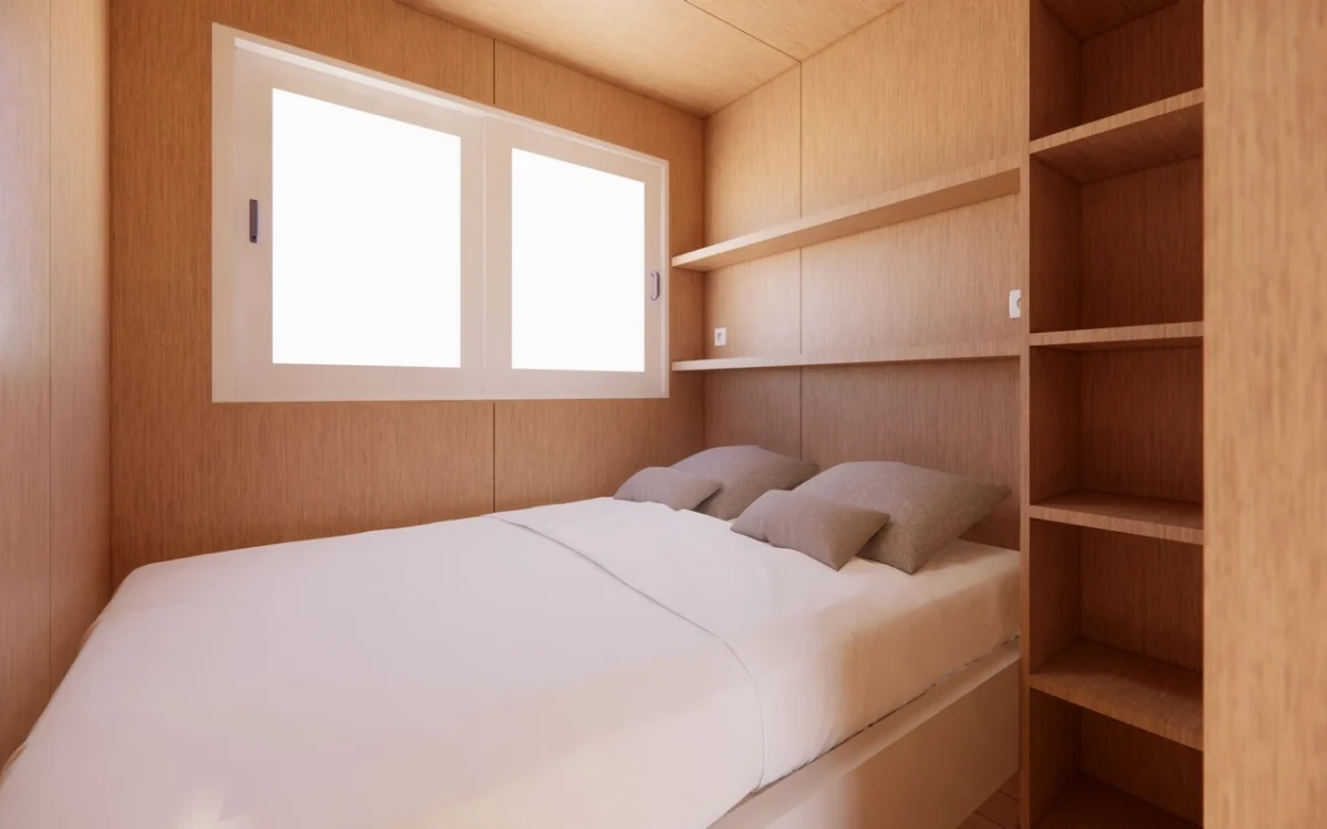 Studio container ECOLOGIA 40 pieds 23 m² habitables [2 chambres] – Image 13