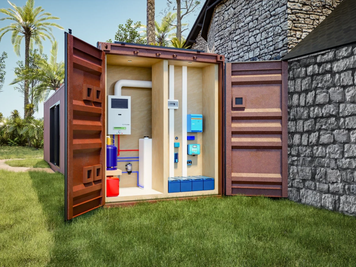 Studio container ECOLOGIA 40 pieds 23 m² habitables [1 chambre] avec bardage – Image 19