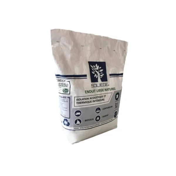 Liège projeté SOLIEGE pour isolation de containers