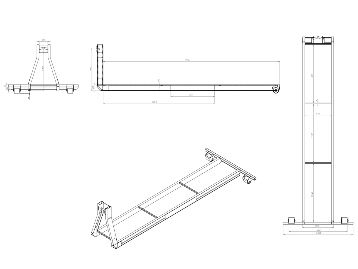 Berce Ampliroll pour container maritime 20 pieds – Image 5
