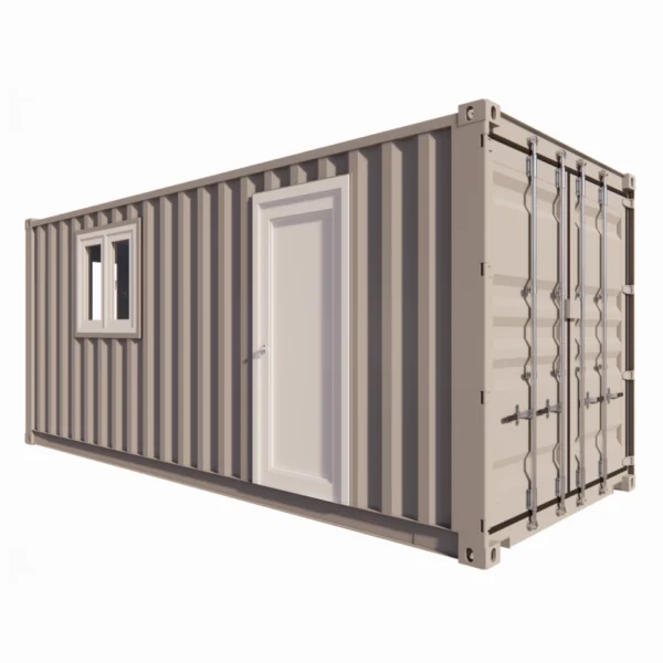 Salle de pause avec kitchenette 13 m² en container 20 pieds