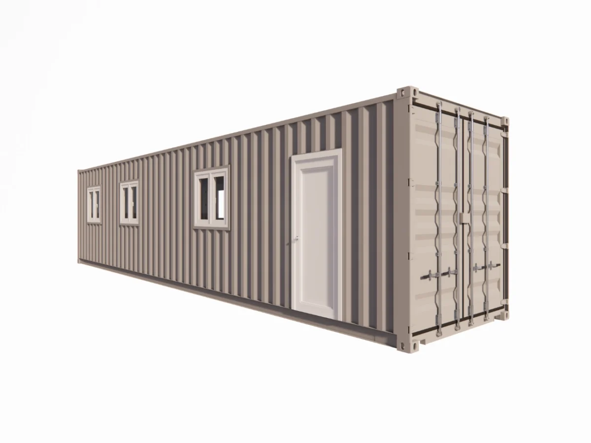 Salle-de-pause-Club-House-en-container-maritime-40-pieds-4.webp Bureau et salle de pause avec kitchenette 28 m² en container 40 pieds – Image 1