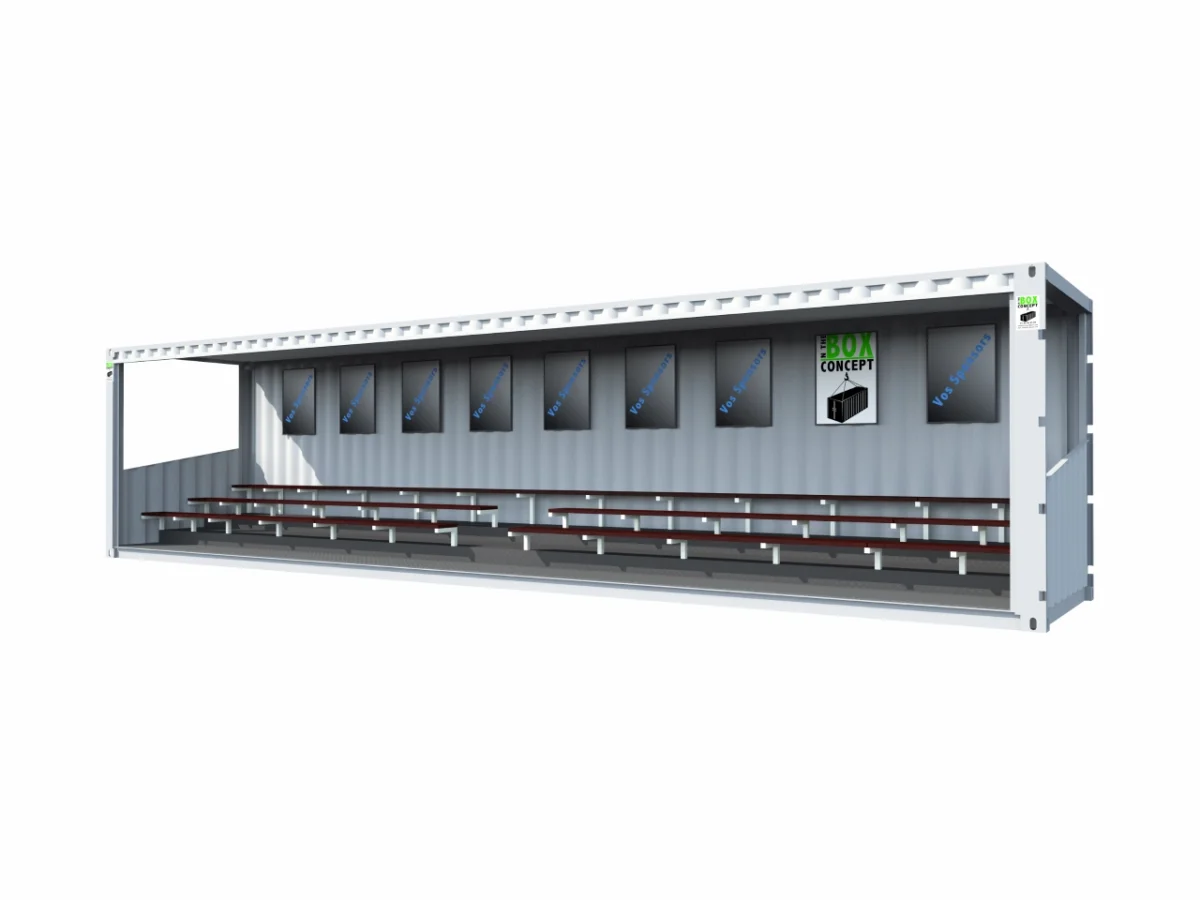 Tribunes 76 places en container de 40 pieds – Image 2
