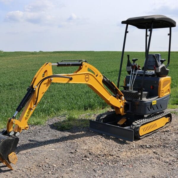 Mini-pelle APS OKW17 avec bras de torsion