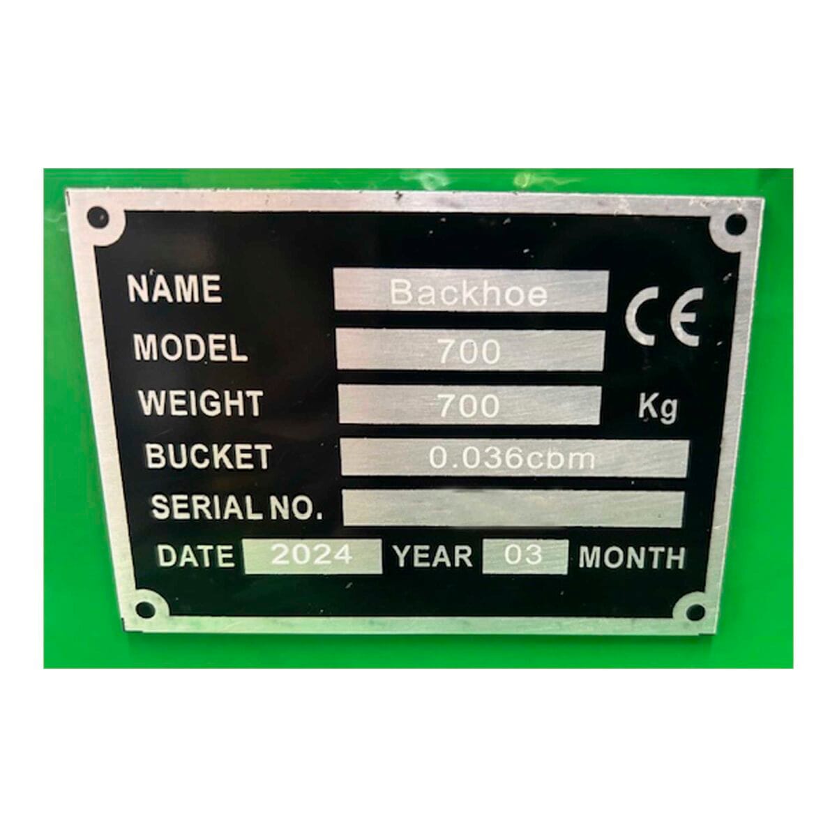 Mini-pelle sur roues Caivu HFT7 – Image 16