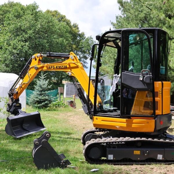 Mini Pelle APS KMZ 28 avec bras de torsion