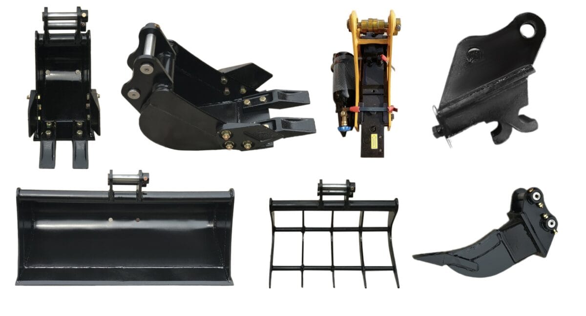 Mini-pelle APS KME10 à bras pivotant – Image 3