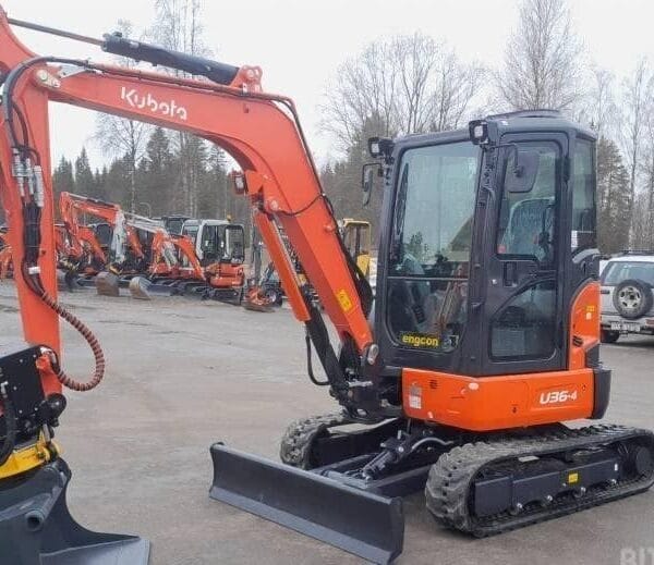 Kubota U36-4, (2022), 13 heures, 3.6T – occasion (Comme Neuf)