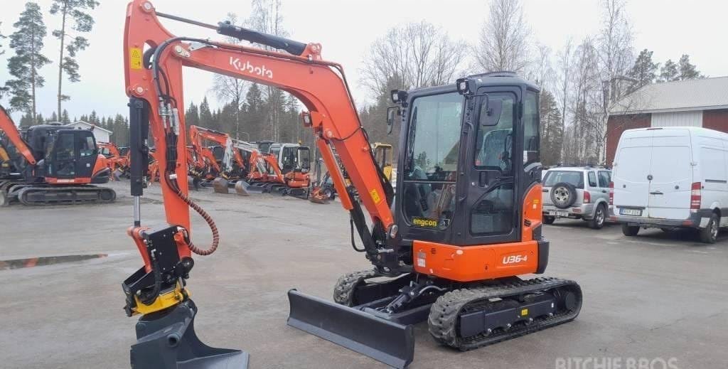 a1-17.jpeg Kubota U36-4, (2022), 13 heures, 3.6T – occasion (Comme Neuf) – Image 1