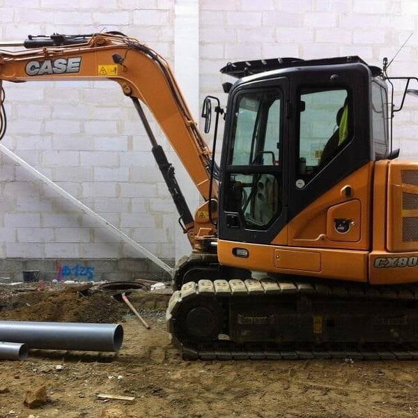 Case CX80C, (2013), 1709 heures, 8.3T – occasion