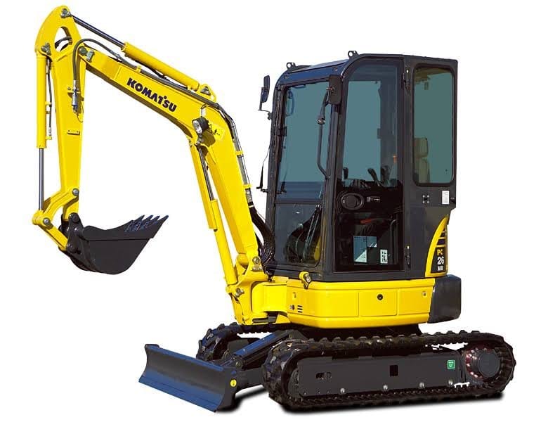 a1-26.jpeg Komatsu PC26MR-3, (2013), 4132 heures, 2.8T – occasion – Image 1