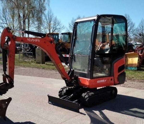 Kubota KX015-4, (2015), 3880 heures, 1.5T + 3 Godets – occasion