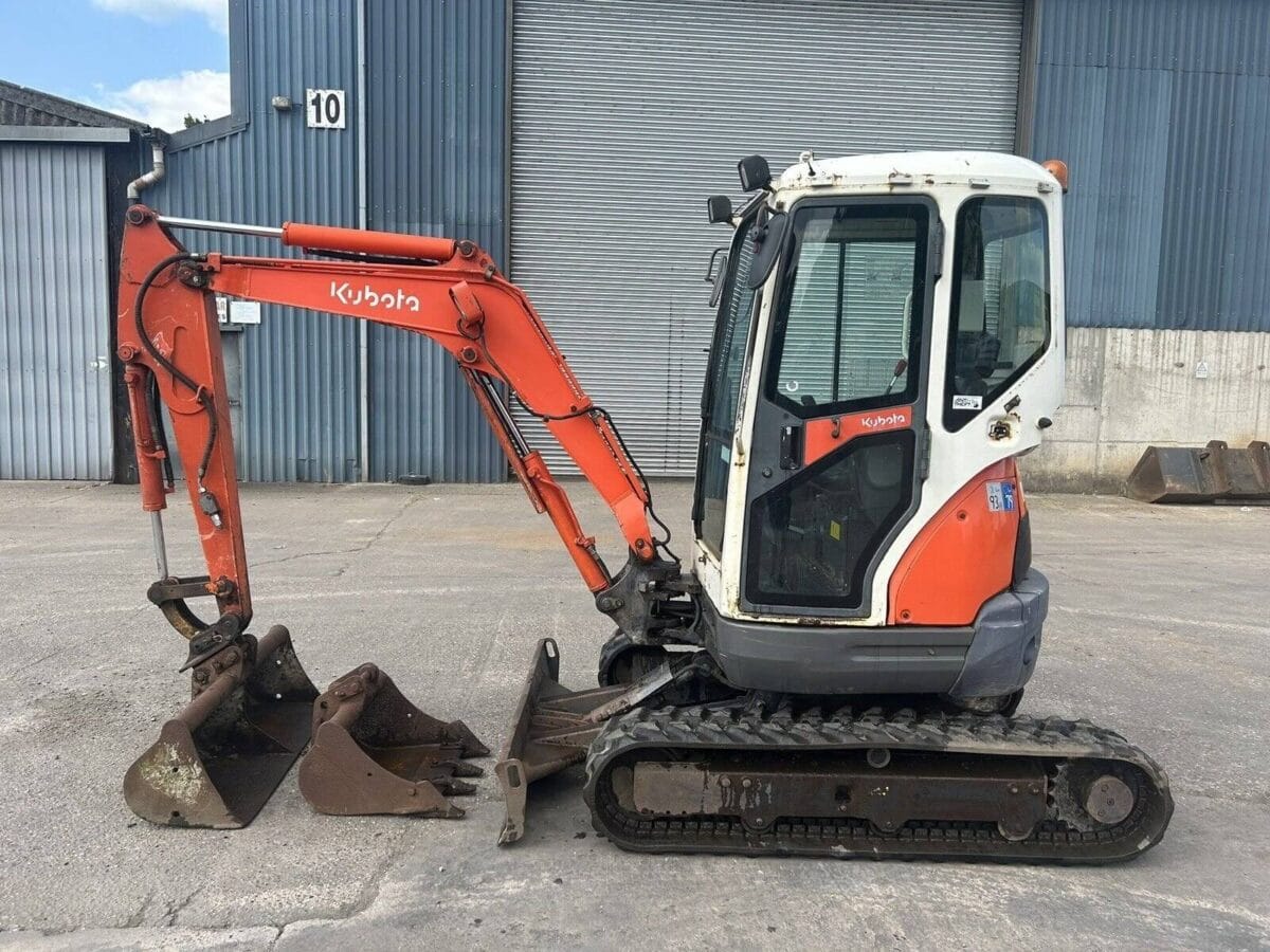 Kubota U27-4, (2018), 1578 heures, 2.7T – occasion – Image 2