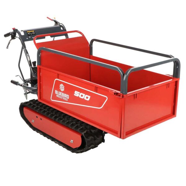 Blue-Bird-carrier-500 – Brouette à chenilles-extensible-charge-500kg