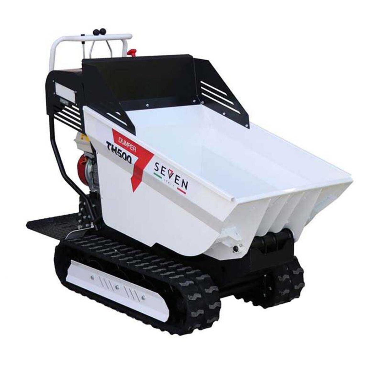 Brouette à chenilles-seven-italy-TH500-GX-200-benne-dumper-hydraulique-500-kg – Image 1