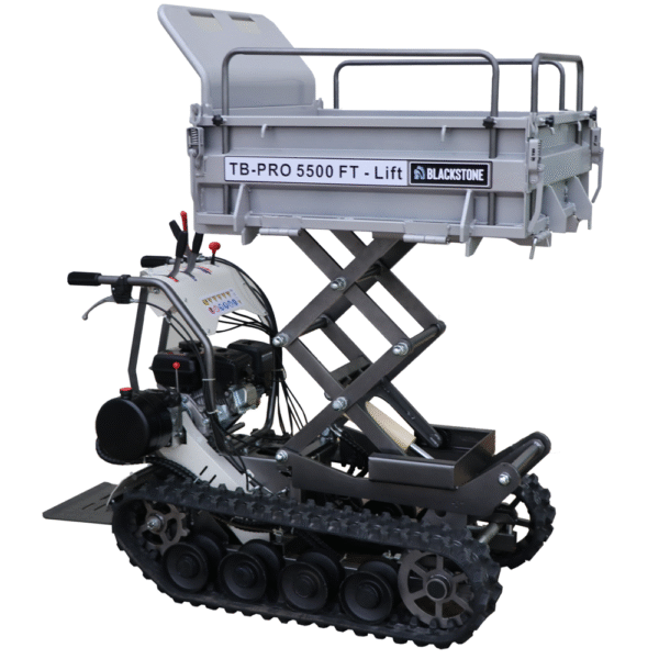 Brouette à moteur-blackstone-TB-Pro-5500 FT – Lift-benne-relevable-pantographe