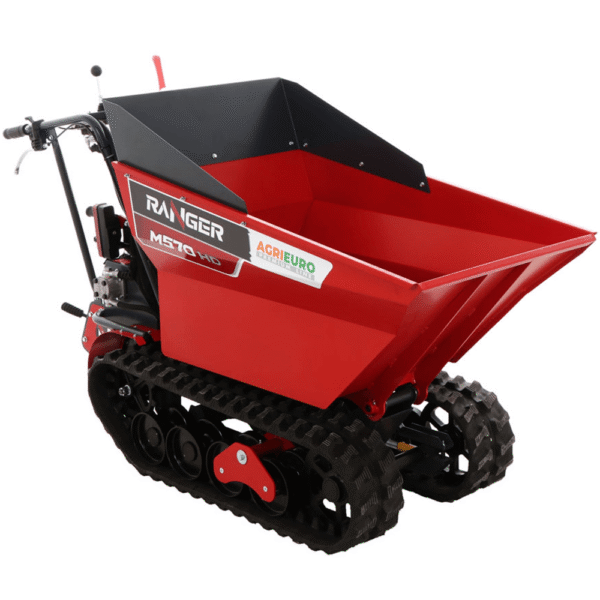 Brouette-motorisée à chenilles-dumper-ranger-M570-HD-E-moteur-honda-GX200-démarrage-électrique