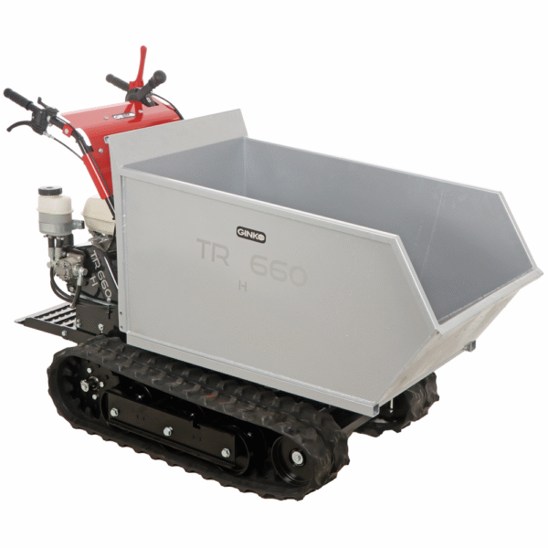 Ginko-TR-660-brouette à moteur-thermique-sur-chenille-dumper-moteur-Honda-GX 200