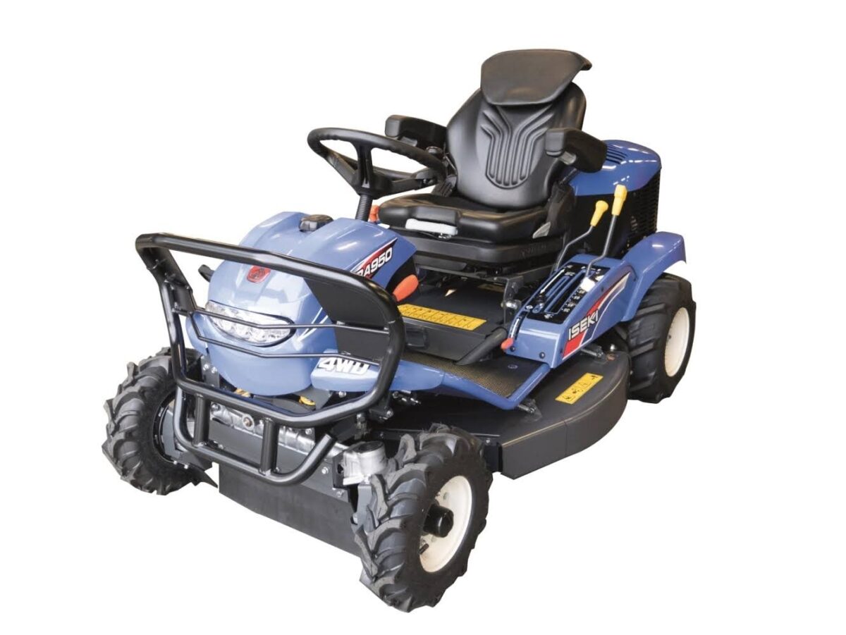 Débroussailleuse autoportée ISEKI SRA950FA avec pare-chocs – Image 1