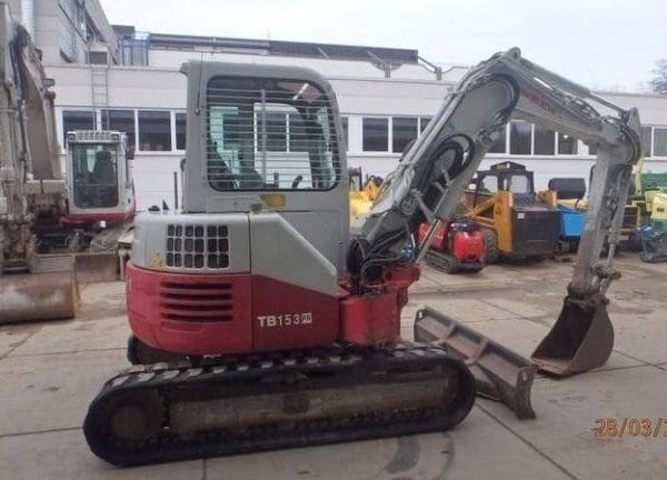Takeuchi 153 FR, (2008), 5225 heures, 5.6T – occasion