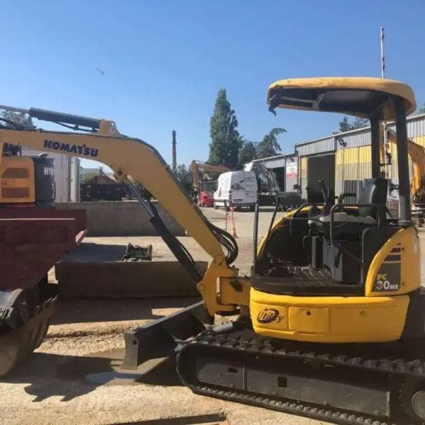 Komatsu PC30MR-2, (2008), 3920 heures, 3T – occasion