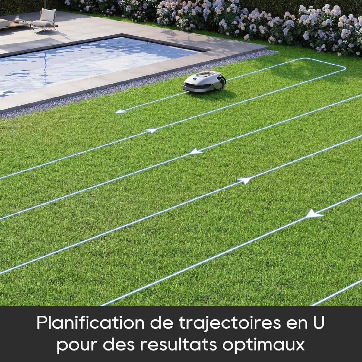 Tondeuse robot Dreame A1 Gris – Image 2