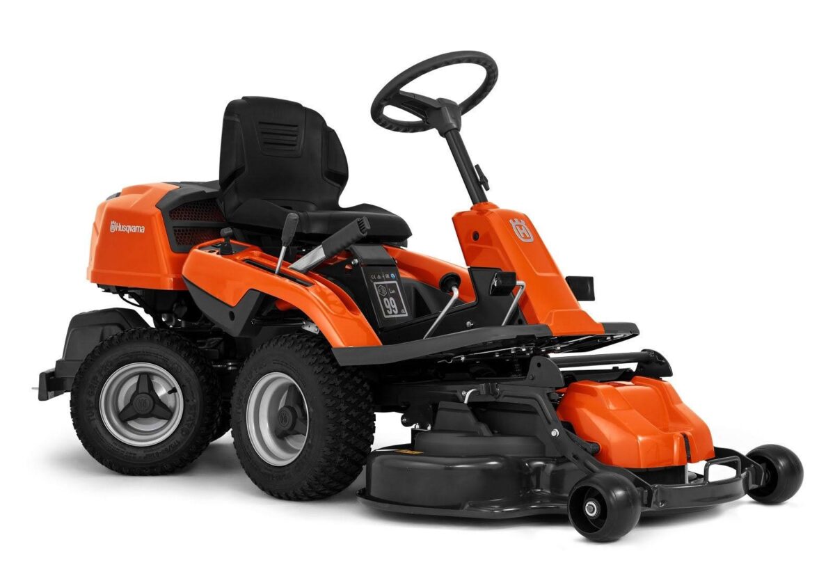 z1-8.jpeg Tracteur à essence Husqvarna R 214TC + plateau de coupe Combi 94 – Image 1