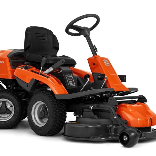Tracteur à essence Husqvarna R 214TC + plateau de coupe Combi 94